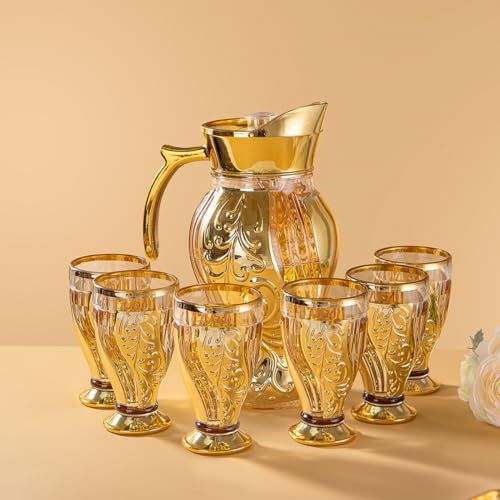 Jug and Glasses Set
